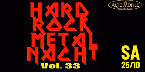 Hardrock-Metal-Nacht Vol. 33