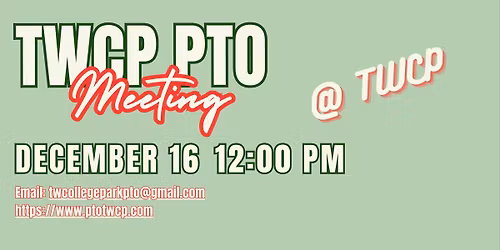 December '25 PTO Meeting
