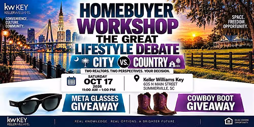 City vs. Country: The Great Debate \u2014 Homebuyer Workshop