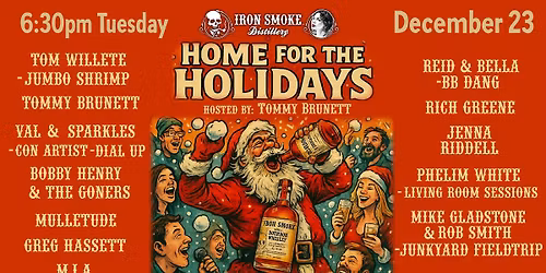 "Home For The Holidays" Iron Smoke Annual Holiday Soiree!