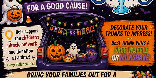 Trunk or treat with Shwaffles