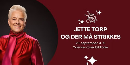 Jette Torp - Og der m\u00e5 strikkes...