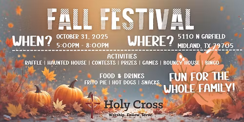 Fall Festival at Holy Cross Lutheran Church