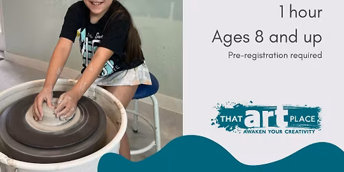 Kids Try the Wheel Pottery Wheel Workshop