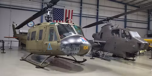 AAHF's UH-1 Huey & AH-1 Cobra Helicopter Rides, August 1st & 2nd, 2026