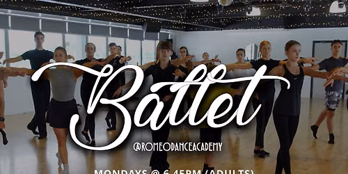 Ballet Classes for Adults