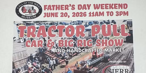 Tractor pull and Big Rig Truck show! 