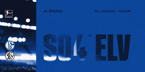 FC Schalke 04 - SV Elversberg, Bundesliga, 04. Spieltag