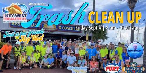 Just a Few Friends: Early Bird Clean Up at the Historic Waterfront