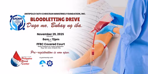Faith Foundation Bloodletting Drive