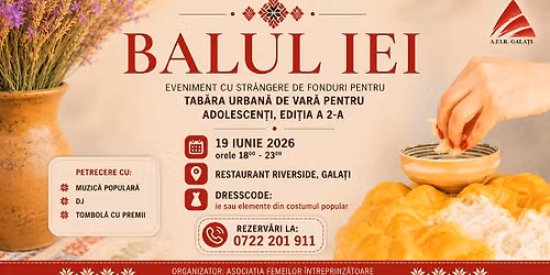 Balul IEI - Eveniment cu scop caritabil