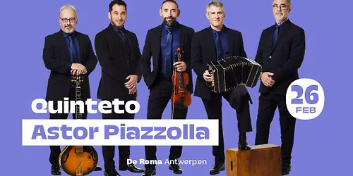 Quinteto Astor Piazzolla in De Roma