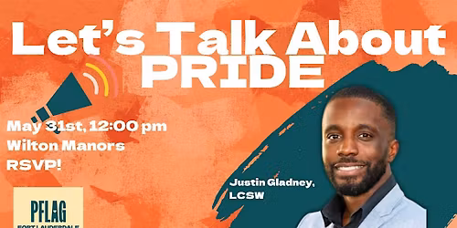 Let's Talk About Pride - with special guest Justin Gladney, LCSW