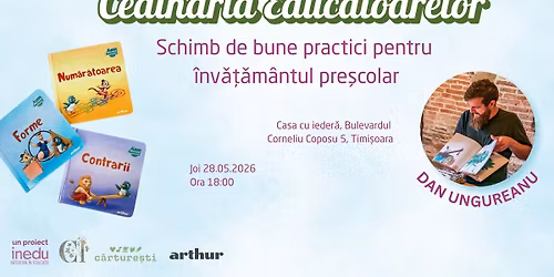 "Ceain\u0103ria Educatoarelor" #16 - schimb de bune practici pentru \u00eenv\u0103\u021b\u0103m\u00e2ntul pre\u0219colar