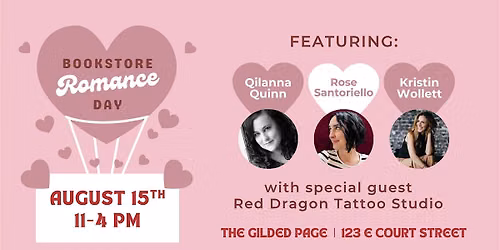 Bookstore Romance Day 2026 at The Gilded Page