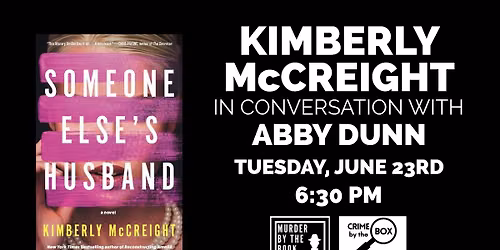 Kimberly McCreight in conversation with Abby Dunn