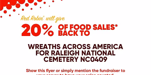Red Robin Fundraiser - Garner All Day