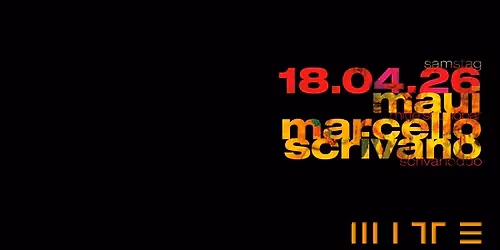 MITTE : MAUI [mitte soundbar] MARCELLO SCRIVANO [scrivanoduo]