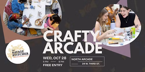 October Crafty Arcade with The Savage Stitcher