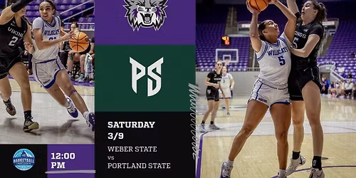 Portland State Vikings at Weber State Wildcats Womens Basketball