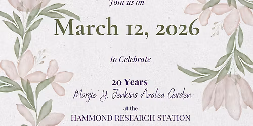 Margie Jenkins Garden Party