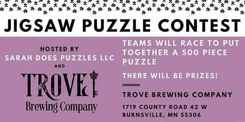 Team Jigsaw Puzzle Contest at Trove Brewing - June 2026