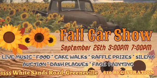 Burnett's Chapel Fall Car Show