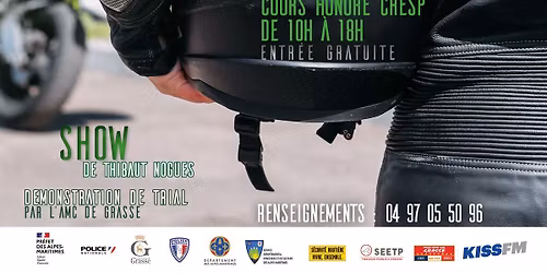 F\u00eate du 2 roues et de la s\u00e9curit\u00e9 routi\u00e8re \u00e0 Grasse (06)