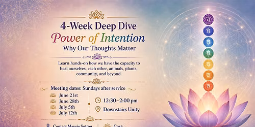 Power of Intention Deep Dive