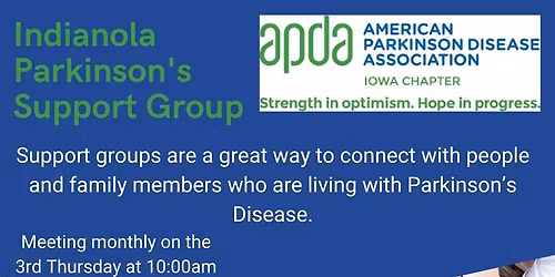 Parkinson\u2019s Support Group Meeting
