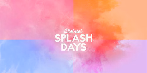 Dino-Mite Splash: District Splash Days