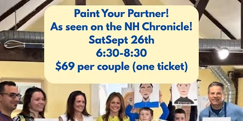 Paint Your Partner: Date Night! $69 per pair