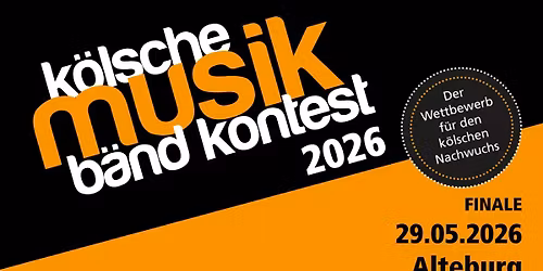 K\u00f6lsche Musik B\u00e4nd Kontest 2026 - FINALE
