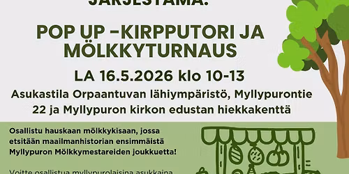 Pop Up -kirppis ja M\u00f6lkkyturnaus 