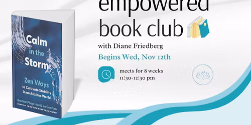 \ud83e\uddd8\u200d\u2640\ufe0f\ud83d\udcda Be Empowered Book Club w\/ Diane