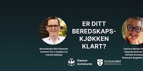 Er ditt beredskapskj\u00f8kken klart? 