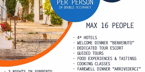 SMALL GROUP 2026: Southern Italy Authentic Small Group Tour (B2B Launch)