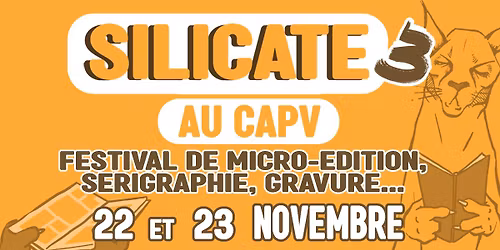 SILICATE FEST 2025 - Festival de l'image imprim\u00e9e et de la micro-\u00e9dition \u00e0 Lille