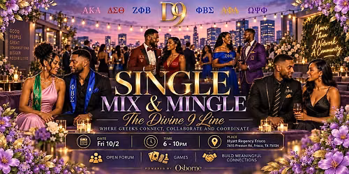 Single Mix and Mingle the Devine 9 Line