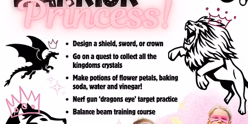 Warrior Princesses Training