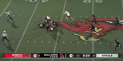 Ball State Cardinals at Miami (OH) Redhawks Football