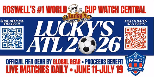 \ud83c\uddfa\ud83c\uddf8\u26bd ROSWELL SANTOS FIFA FAMILY NIGHT AT LUCKY\u2019S \u26bd\ud83c\uddfa\ud83c\uddf8