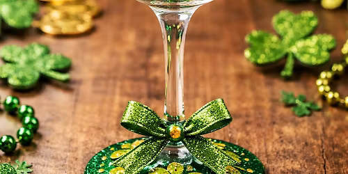Shamrock Wine Glass Painting Party