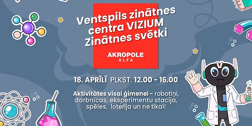 Ventspils zin\u0101tnes centra VIZIUM Zin\u0101tnes sv\u0113tki