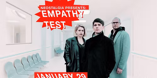 Neostalgia pres. Empathy Test (UK) \/\/ Live at Plan B \u2014 Malm\u00f6