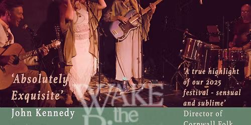 Wake the River Trio in concert with support from Alice Wonderharp