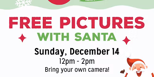 Free Pictures with Santa