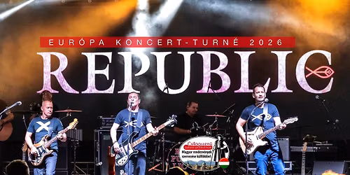 \ud83c\udded\ud83c\uddfa REPUBLIC - Eur\u00f3pa turn\u00e9 2026 \ud83c\udde6\ud83c\uddf9 B\u00c9CS