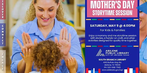 Mother's Day Storytime (South Branch)