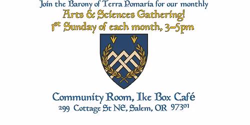 1st Sunday Arts & Science Gathering 